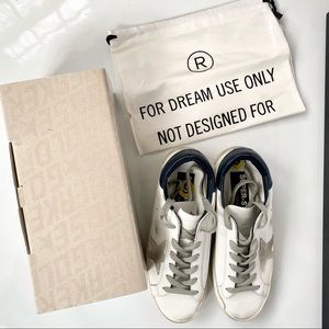 ❌SOLD❌Golden Goose Super-star Classic with Spur Low Top Sneakers Sz 9 NIB